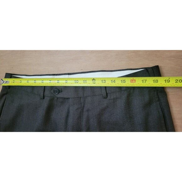 Brooks Brothers 346 Dress Pants Mens 38x32 Brown Wool Slacks Business Formal - Picture 9 of 10